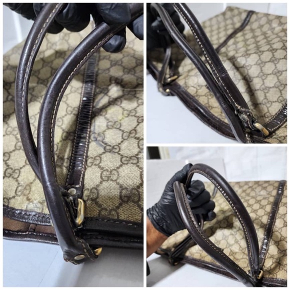 Authentic Gucci Medium GG Plus Joy Tote Bag Black/Beige - Picture 14 of 16